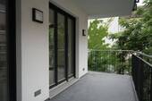 Balkon mit Süd-West-Ausrichtung - Etagenwohnung mit 115,00 m&sup2; in Berlin zum Kaufen