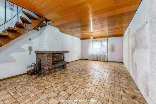 Wohnzimmer Hauptwohnung EG - 