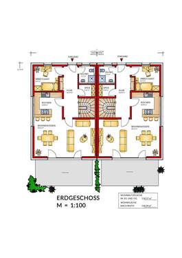 EG - 5 Zimmer Doppelhaushälfte zum Kaufen in Erlangen