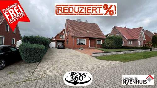 2204-Start - stark preisreduziert ** geräumiges Einfamilienhaus mit Garage u. Carport ** viel Platz für Hobby und Freizeit ** provisionsfrei für den Käufer