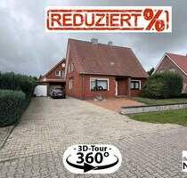 stark preisreduziert ** geräumiges Einfamilienhaus mit Garage u. Carport ** viel Platz für Hobby und Freizeit ** provisionsfrei für den Käufer - Surwold / Börgermoor
