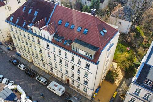Außenansicht - 3 Zimmer Etagenwohnung zum Kaufen in Leipzig