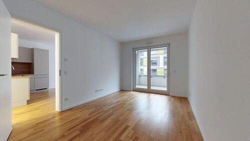 Schlafzimmer - Etagenwohnung mit 49,90 m&sup2; in Frankfurt am Main zur Miete