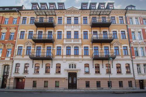 Gebäudeansicht - 2 Zimmer Etagenwohnung zur Miete in Leipzig