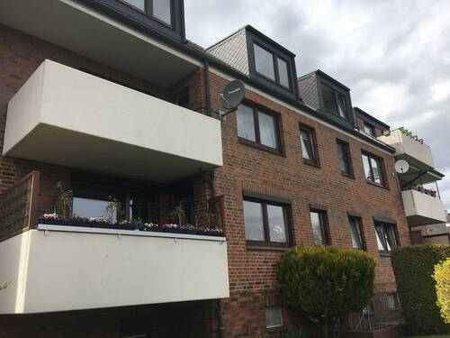 Vorderfront - Etagenwohnung mit 78,00 m&sup2; in Ratekau zum Kaufen