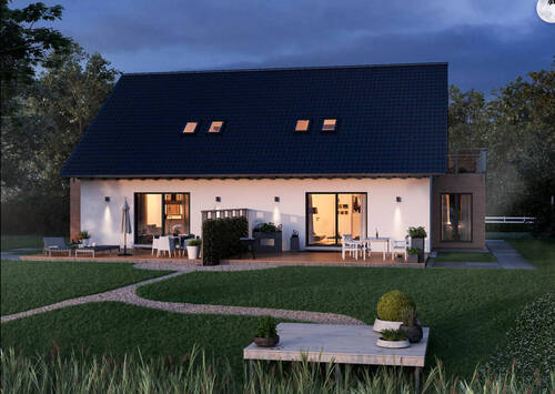 Haus- und Gartenansicht - 