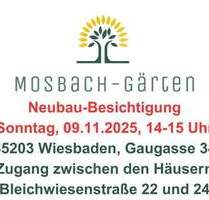 Aktion! - inklusive Einbauküche | pures Wohnvergnügen mit 4 Zimmern, Küche, 2 Bädern und Garten - Wiesbaden Biebrich