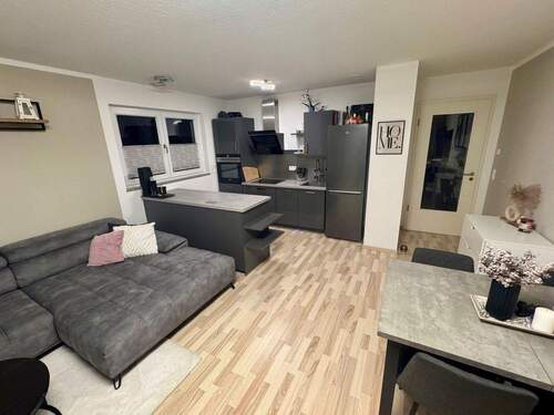 Wohnbereich - 2 Zimmer Terrassenwohnung in Erlangen