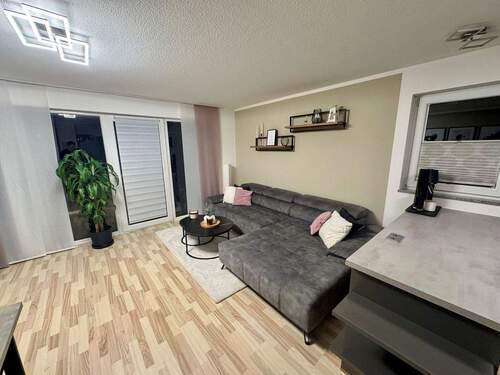 Wohnbereich - Terrassenwohnung mit 56,20 m&sup2; in Erlangen zur Miete