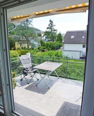 Balkon - Etagenwohnung mit 90,00 m² in Hirschberg an der Bergstraße / Leutershausen zum Kaufen