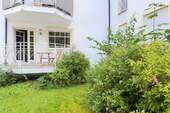 Balkon mit Zugang zum Garten - 