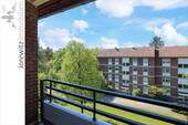 002 - Balkon - 3 Zimmer Etagenwohnung zur Miete in Bielefeld / Senne