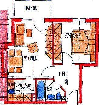 WHG8.JPG - 2 Zimmer Etagenwohnung zur Miete in Dußlingen