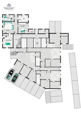 Erdgeschoss-derverschwommeneBereichgehrtnichtdazu - 
