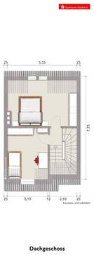 Exposeplan Dachgeschoss - 