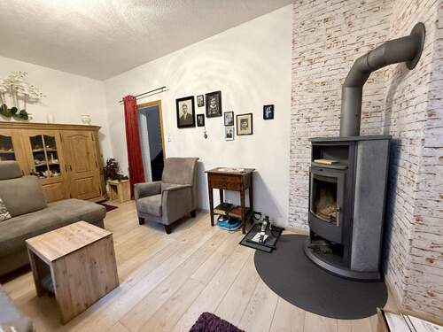 Kaminofen im Wohnzimmer - 