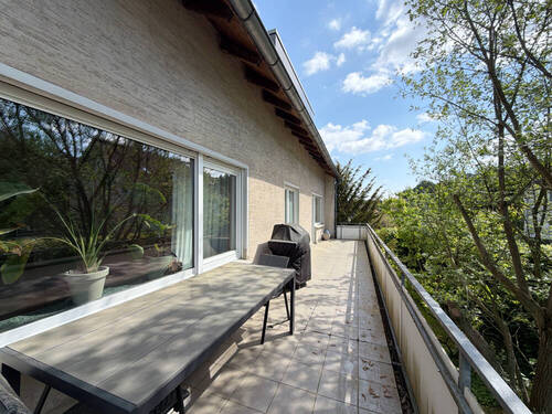 Balkon (Süd-West-Seite) - 