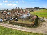 Vogelperspektive - 6 Zimmer Doppelhaushälfte zum Kaufen in Hofstetten / Hagenheim