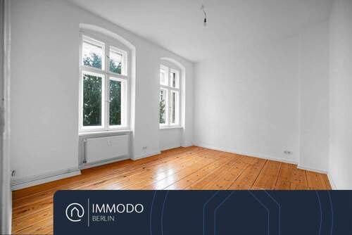 Wohnzimmer - ??? ?? Altbau-Traum zum selber gestalten - helle 2 Zimmer Wohnung mit Dielen nahe der TU