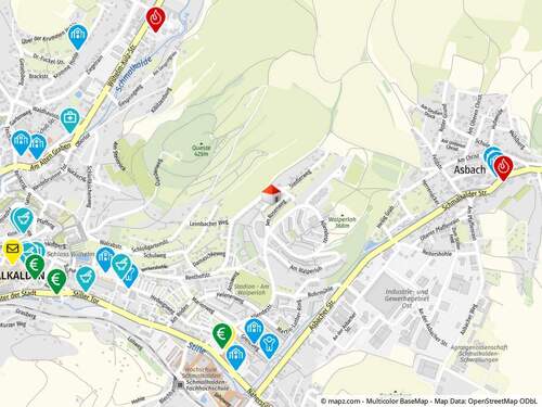 Geolyzer Kartenausschnitt - 