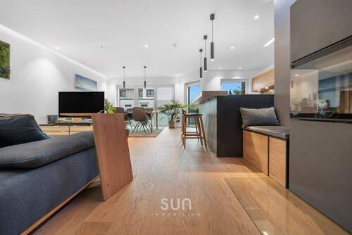 MODERNER WOHN- UND ESSBEREICH - LUXURIÖS! High End, Neubau-Feeling & Smart Home