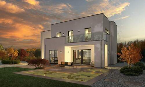 Ansicht Garten - EIN BAUHAUS MIT VIELEN WOHNLICHEN PLUSPUNKTEN