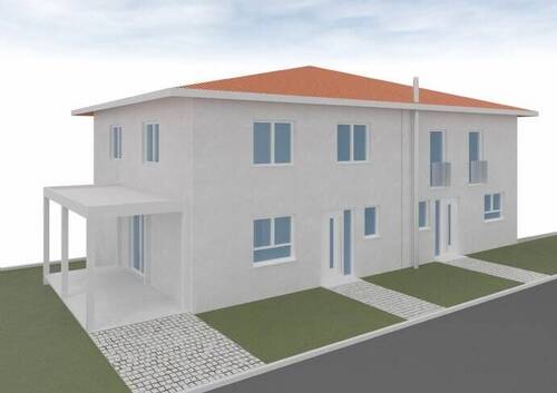 Ansicht Eingang - 4 Zimmer Doppelhaushälfte in Lörrach