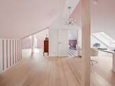 Zimmer im Dachgeschoss - 