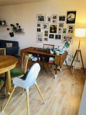 Wohnzimmer - Etagenwohnung mit 90,00 m² in Berlin zur Miete