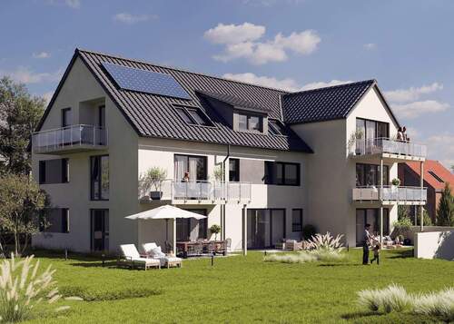 Modell Gartenansicht - 