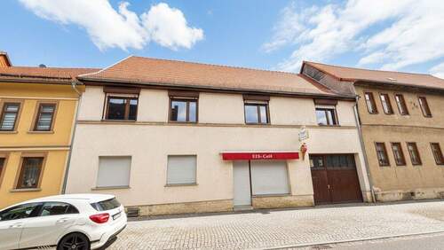 Hausfront - Wohn- und Geschäftshaus mit enormem Potenzial in der Innenstadt von Weißensee