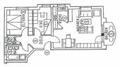 Wohnungsgrundriss - 