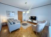 Virtuelles Homestaging Wohnzimmer - 5 Zimmer Einfamilienhaus in Laudenbach