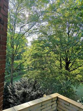 Blick aus dem Balkon - 