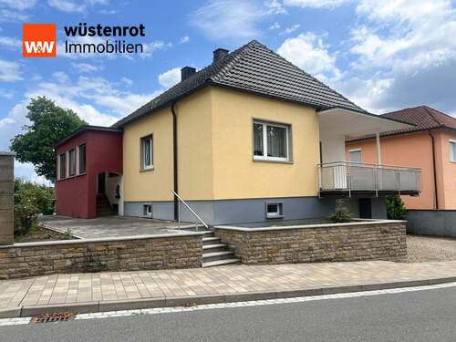 Nordwestansicht - 3 Zimmer Einfamilienhaus zum Kaufen in Theres / Untertheres