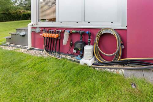 Bewässerung mit Pumpe - 