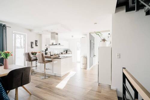 Einrichtungsbeispiel offene Küche - 3 Zimmer Etagenwohnung zum Kaufen in Bochum