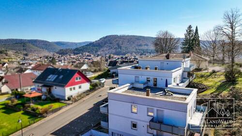 Ausbick auf das Dorf - 2 Zimmer Etagenwohnung in Fischbach bei Dahn