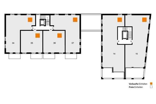 Geschossübersicht 1. OG - 