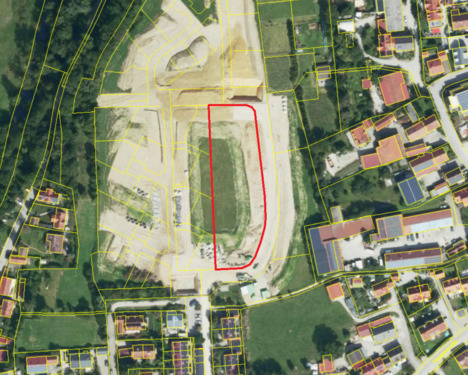 Ausschnitt Luftbild - Grundstück zum Kaufen in Haimhausen