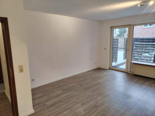 Wohnzimmer zur Terrasse - Etagenwohnung mit 55,10 m&sup2; in Buxtehude zur Miete