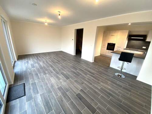 Wohnzimmer Ansicht 1 - 4 Zimmer Doppelhaushälfte in Ellingen