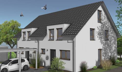 3D-Ansicht.jpg - 5 Zimmer Doppelhaushälfte zum Kaufen in Borchen