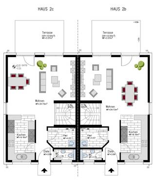 EG.JPG - Doppelhaushälfte mit 127,00 m&sup2; in Borchen zum Kaufen