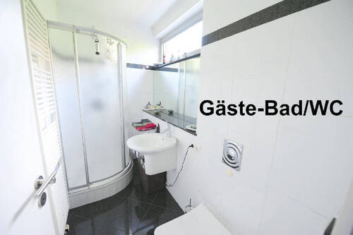 Gästebad - 4 Zimmer Einfamilienhaus zur Miete in Buchholz in der Nordheide