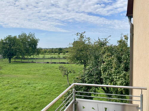 Blick vom Balkon - 6 Zimmer Einfamilienhaus zum Kaufen in Meißenheim