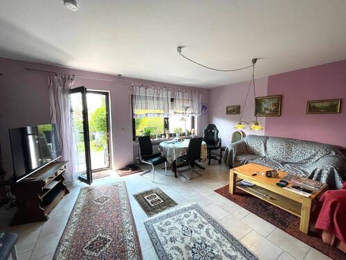 Wohnzimmer - Foto 1 - 5 Zimmer Reihenendhaus in Feucht