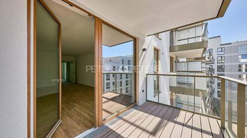 Balkon (Beispiel) - + Wohnen zwischen Elbe und City + Neubauwohnung in Rothenburgsort + Rodenborg +