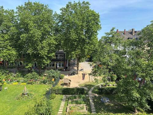 Ausblick vom Balkon - 