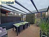 große überdachte Terrasse - 